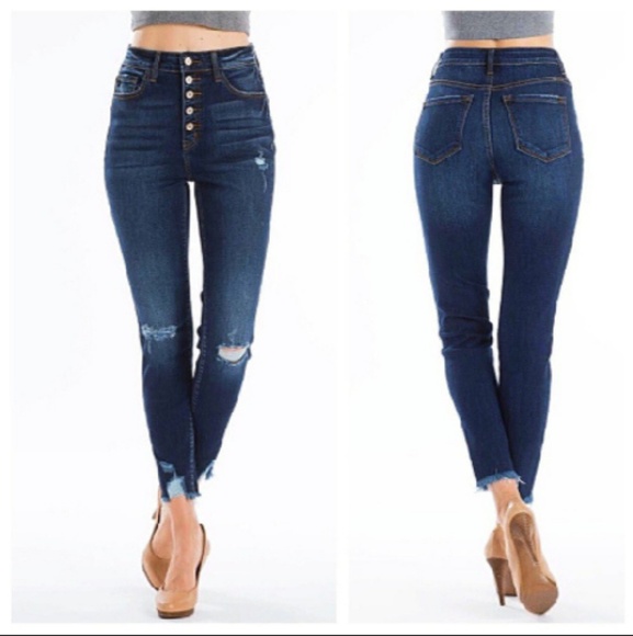 LAST🚩CLASSIC HIGH WAISTED SKINNY JEANS - Picture 2 of 6